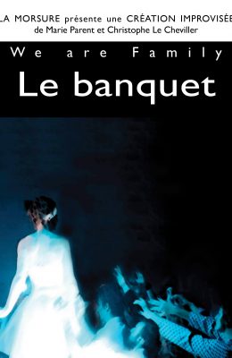 Affiche spectacle le banquet